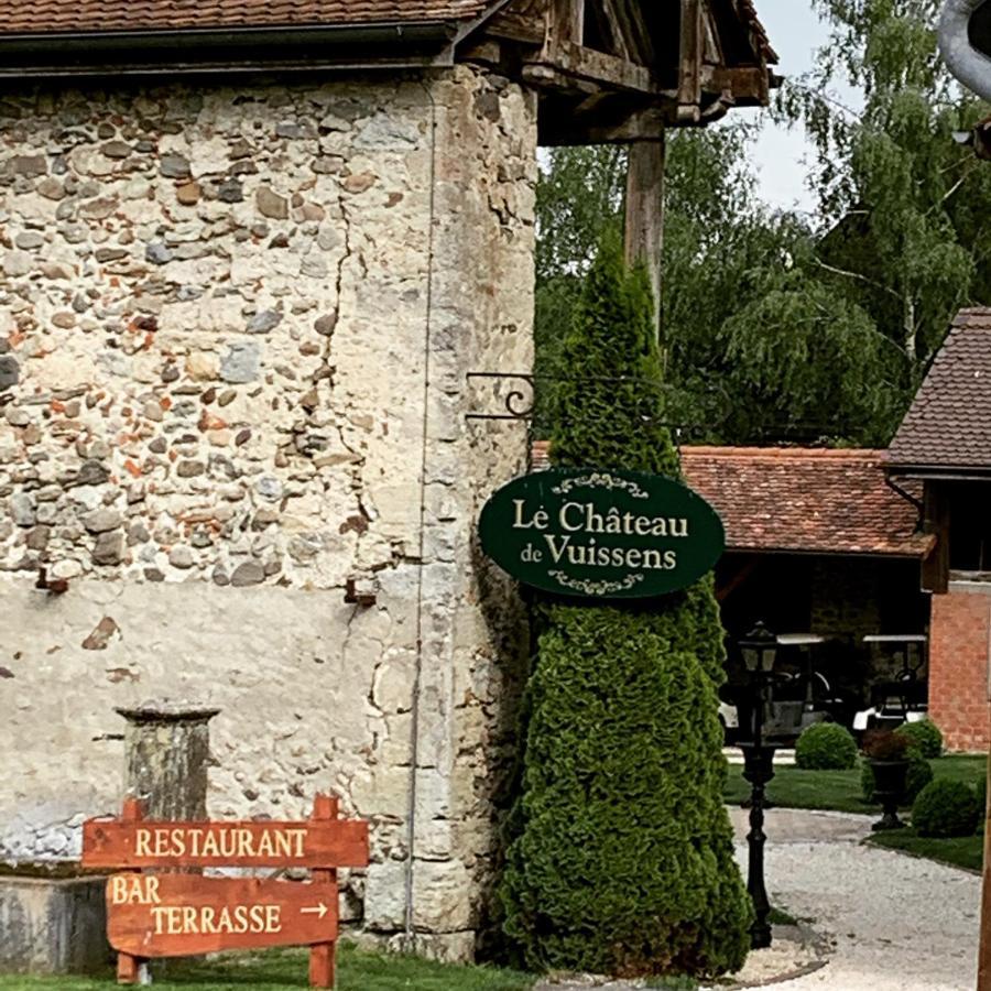 Le Chateau De Vuissens Hotel Luaran gambar